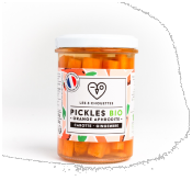 Pickles carotte gingembre Les 3 Chouettes