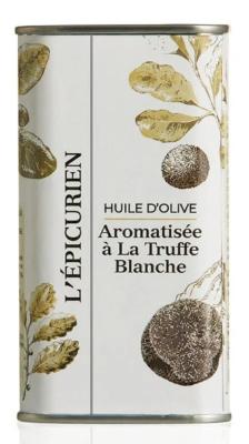 Huile d'Olive Vierge Extra aromatisée à la Truffe Blanche bidon 25cl L'Epicurien