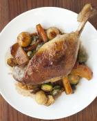 Cuisse de canard confite individuelle sous vide  200gr   Ferme Arnabar