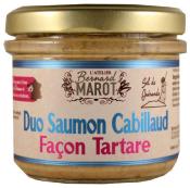Tartinable Saumon cabillaud façon tartare Atelier Bernard Marot
