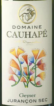 Jurançon sec " Geyser" 2022 Domaine Cauhapé