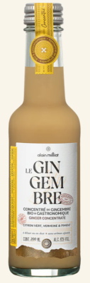 Concentré " Le Gingembre" bio d'Alain Milliat 20cl