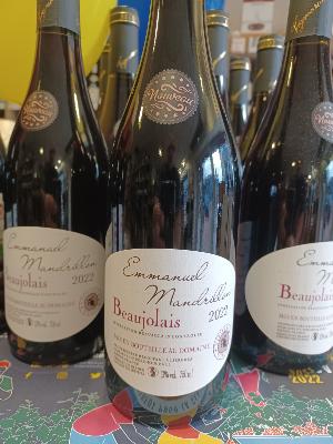 Beaujolais Nouveau Vieilles Vignes 2022 Emmanuel Mandrillon