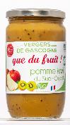 Purée de pomme-kiwi bio 660gr Vergers de Gascogne