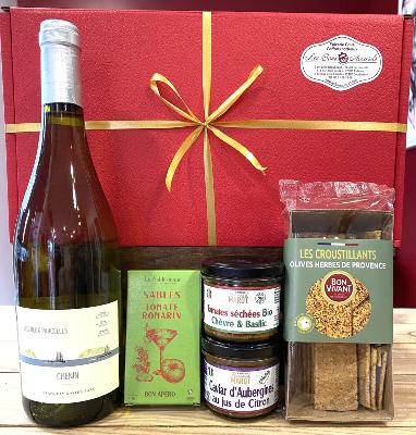 32.90€ Coffret Apéritif Convivial ( avec vin blanc sec)