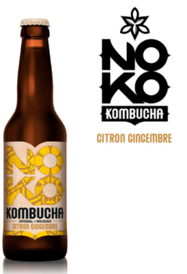 Kombucha Noko citron-gingembre 33cl