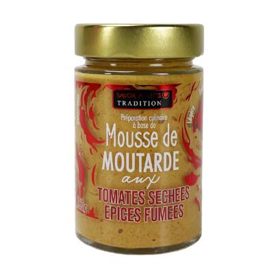 Mousse de moutarde aux tomates séchées et épices fumées Savor Créations