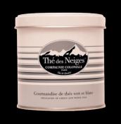 Boîte luxe Thé des Neiges thés vert et blanc Compagnie Coloniale