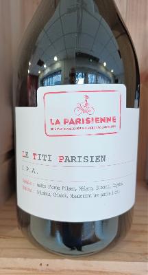 Bière la Parisienne IPA Titi parisien bio 75cl