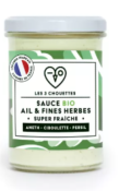 Sauce ail et fines herbes bocal 200gr Les 3 Chouettes