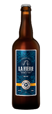 Bière blonde " La Fière" 75cl Brasserie du Pays Flamand