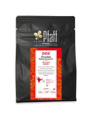 Café en grains Inde cru Malabar Maison Pfaff sac 1 kilo