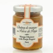 Chutney de mangue au poivre de Penja, 100 gr  Terre Exotique