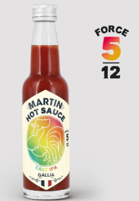 Maison Martin Hot sauce piquante Gallia East 100ml Force 5/12