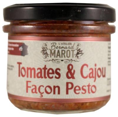 Tartinable tomate cajou façon pesto Atelier Bernard Marot bocal 100gr