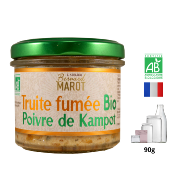 Rillettes de truite fumée bio au poivre de Kampot Atelier Bernard Marot