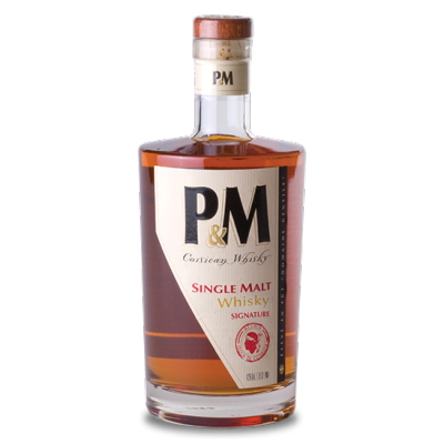 Whisky P&M Single malt Signature / France / Corse