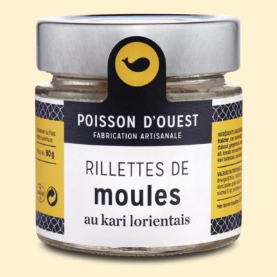 Tartinable de moules au kari lorientais Poisson d'Ouest 