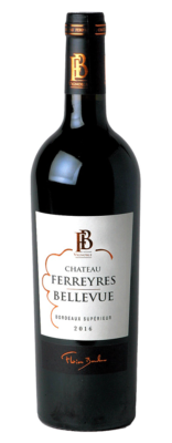 Bordeaux Supérieur rouge " Bellevue" 2018 Château Ferreyres