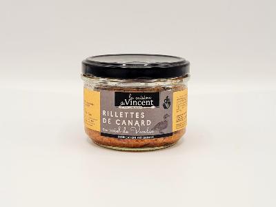 Rillettes de canard 180gr La Cuisine de Vincent