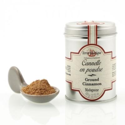 Cannelle en poudre boîte 60gr, Terre Exotique