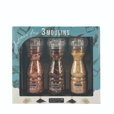 Coffret 3 moulins Savor & Sens