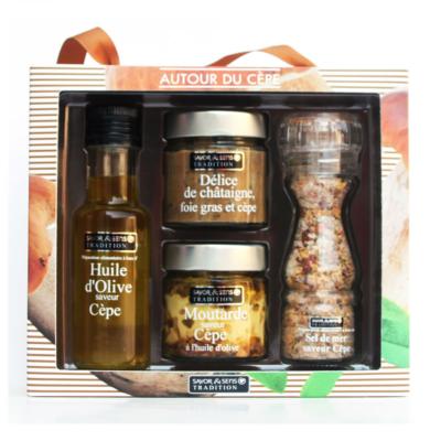24.60€ Coffret Autour du Cèpe Savor & Sens