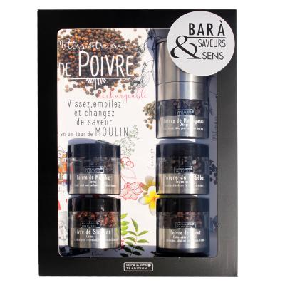 29.60€ Coffret Le Bar à Poivres Savor & Sens