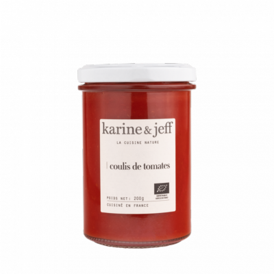 Coulis de tomate bocal 200gr Karine & Jeff