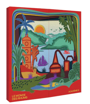 109€ CALENDRIER DE L'AVENT Le Monde des Rhums Coffret 25 x 2cl