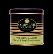 Thé vert au jasmin Compagnie Coloniale Boîte métal luxe 90gr