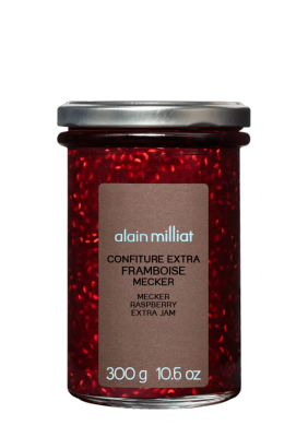 Confiture extra de framboise mecker 300gr Alain Milliat