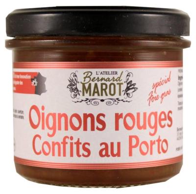 Confit d'oignons rouges au Porto 90gr Atelier Bernard Marot