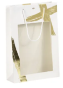 Sac signature pour 3 bouteilles avec fenêtre et cordelettes
