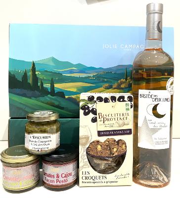 39.50€ L’Apéritif Convivial ( avec vin rosé)