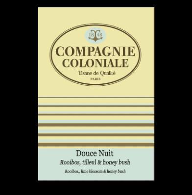 Infusion Douce nuit boîte 25 sachets Compagnie Coloniale