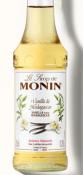 Sirop Monin vanille 25cl