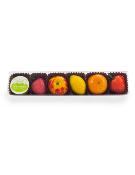 RÉGLETTE DE PÂTE D'AMANDE DÉCOR FRUITS Bonbons Barnier