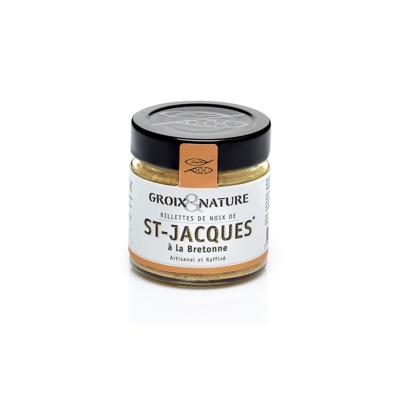 Rillettes de Noix de Saint-Jacques à la bretonne Groix et Nature 