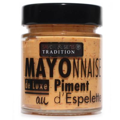 Mayonnaise au piment d'espelette 150gr Savor & Sens