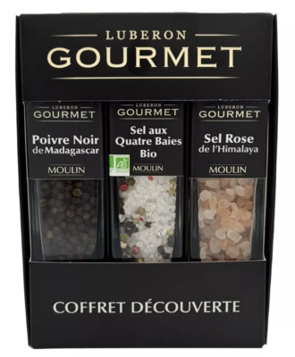 23€ Coffret Découverte 3 moulins Lubéron Gourmet