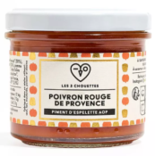 Mezzé Poivron de Provence - Piment d'Espelette AOP Les 3 Chouettes
