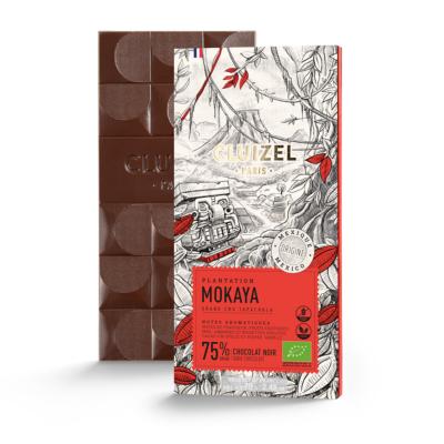 Tablette noir bio Plantation Mokaya, Mexique, 66%, 70gr, Manufacture Cluizel