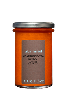 Confiture extra abricot 300gr Alain Milliat