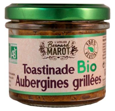 Tartinable aubergines grillées bio Atelier Bernard Marot