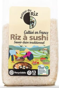 Riz à sushi Bio cultivé en France 400 g Autour du Riz