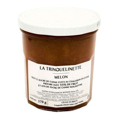 La Trinquelinette confiture de melons bocal 370gr