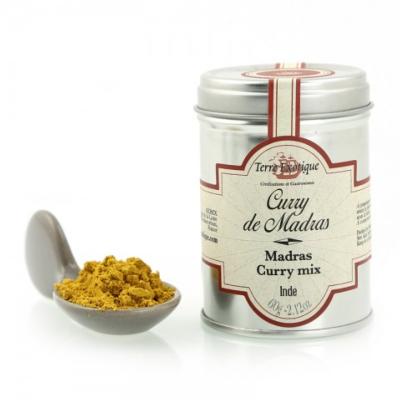 Curry de Madras boîte 60gr Terre Exotique