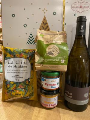 33€ L’Apéritif des amis ( avec vin blanc sec)