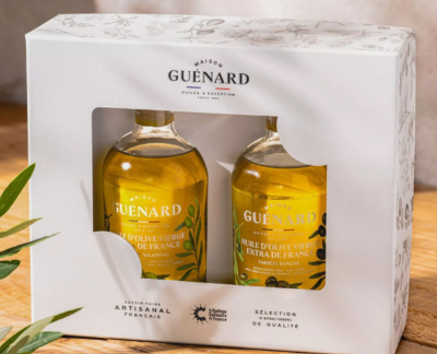 33€  Coffret d'huiles d'olives françaises Maison Guénard